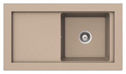 Мойка кухонная Schock Domus 45D (D-100) саббиа матовая, прямоугольная, 92x52.5 см