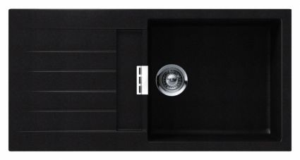 Мойка кухонная Schock Signus 60D Large (D-100L) пуро прямоугольная, с крылом, 100x50 см
