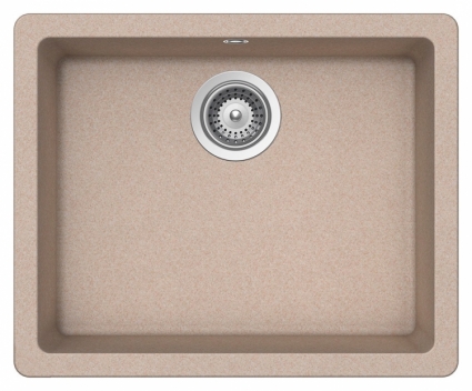 Мойка кухонная Schock Quadro 60 (N-100) саббиа матовая, прямоугольная, 55x43 см