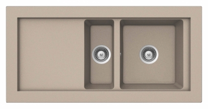 Мойка кухонная Schock Domus 60D (D-150) саббиа матовая, прямоугольная, 106x52.5 см