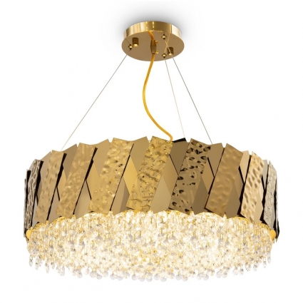 Подвесная люстра Maytoni Artistico MOD017PL-05BS в стиле арт-деко, цвет латунь