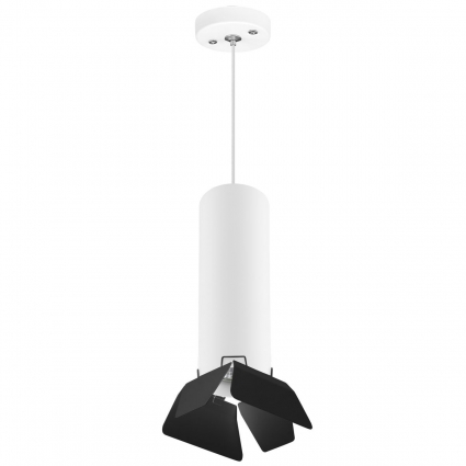 Подвесной светильник Lightstar Rullo (214496+590056+202437) RP496437 в стиле Хай-тек, цвет белый