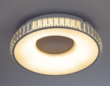 Потолочный светодиодный светильник Escada 10214/1LED в современном стиле, цвет белый