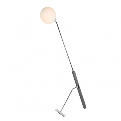 Торшер Lumina Deco Granino LDF 6011-1 CHR в стиле модерн, цвет белый