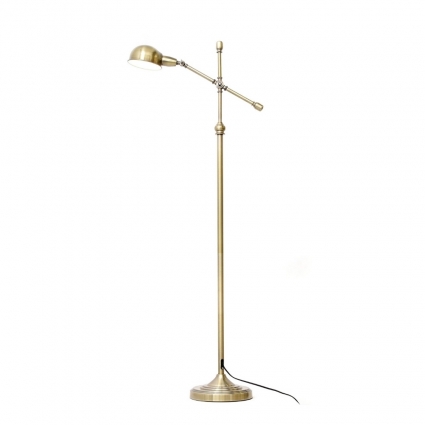 Торшер Lumina Deco Granino LDF 810FA MD в классическом стиле, цвет медь, мощность 60 Вт