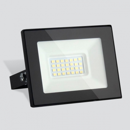 Прожектор светодиодный Elektrostandard Elementary 025 FL LED 30W 4200K IP65 4690389154768 в современном стиле, цвет черный