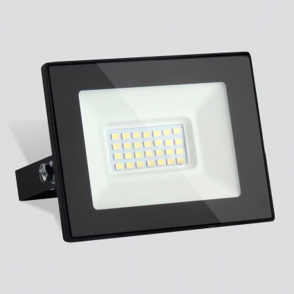 Прожектор светодиодный Elektrostandard Elementary 026 FL LED 30W 6500K IP65 4690389154775 в современном стиле, цвет черный