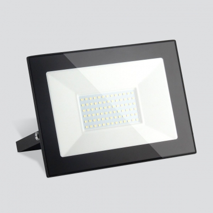 Прожектор светодиодный Elektrostandard Elementary 032 FL LED 100W 6500K IP65 4690389167218 в современном стиле, цвет черный