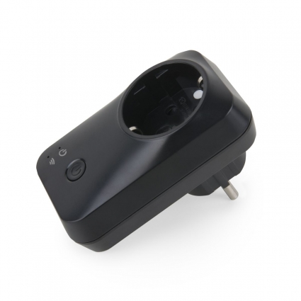Умная розетка Wi-Fi Elektrostandard 76100/00 черная 4690389171901 в современном стиле, цвет черный