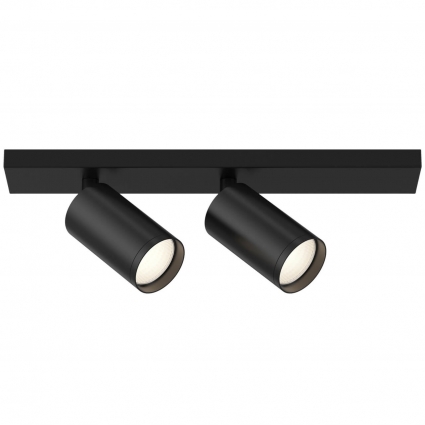 Спот Maytoni Technical Focus S C051CL-2B (C051CL-02B+TRA020-01B+TRA020-01B) в современном стиле, цвет черный