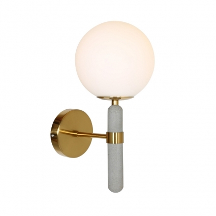 Бра Lumina Deco Granino LDW 6011-1 MD в стиле модерн, цвет белый