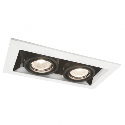 Встраиваемый светильник Arte Lamp Cardani Piccolo A5931PL-2WH в стиле Хай-тек, цвет белый