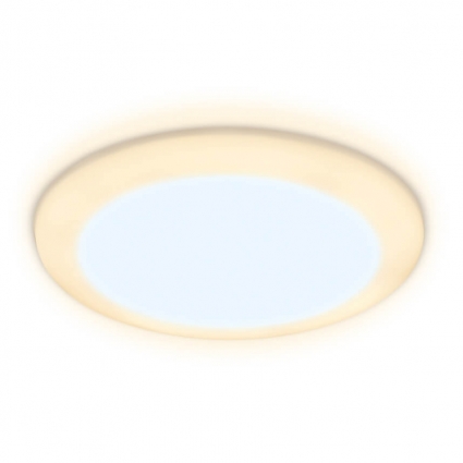 Встраиваемый светодиодный светильник Ambrella light Led Downlight DCR301 в современном стиле, цвет белый