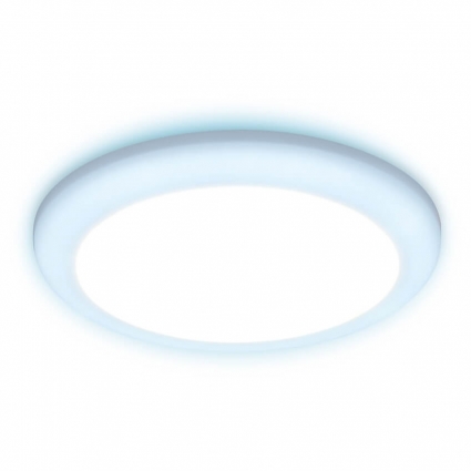 Встраиваемый светодиодный светильник Ambrella light Led Downlight DCR309 в современном стиле, цвет белый