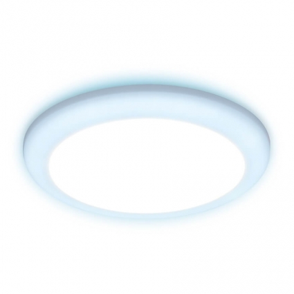 Встраиваемый светодиодный светильник Ambrella light Led Downlight DCR310 в современном стиле, цвет белый