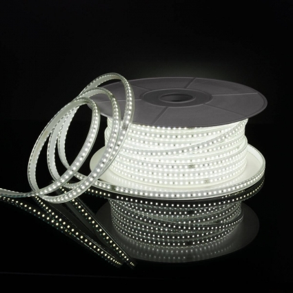 Светодиодная влагозащищенная лента Elektrostandard 14,4W/m 120LED/m 2835SMD холодный белый 50M 4690389170973, цвет белый, мощность 720 Вт