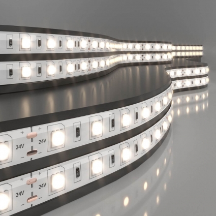 Светодиодная влагозащищенная лента Elektrostandard 14,4W/m 60LED/m 5050SMD теплый белый 5M 4690389167737, цвет белый, мощность 72 Вт