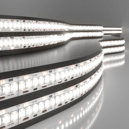 Светодиодная влагозащищенная лента Elektrostandard 16W/m 240LED/m 2835SMD дневной белый 5M 4690389167577 цвет белый, мощность 80 Вт