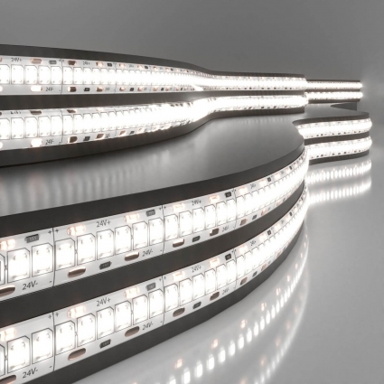 Светодиодная влагозащищенная лента Elektrostandard 16W/m 240LED/m 2835SMD дневной белый 5M 4690389167584 цвет белый, мощность 80 Вт