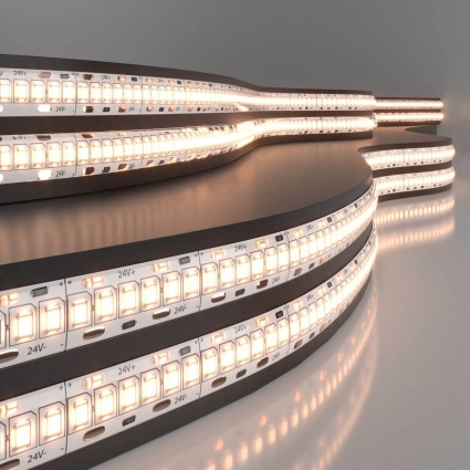 Светодиодная влагозащищенная лента Elektrostandard 16W/m 240LED/m 2835SMD тёплый белый 5M 4690389167560 цвет белый, мощность 80 Вт