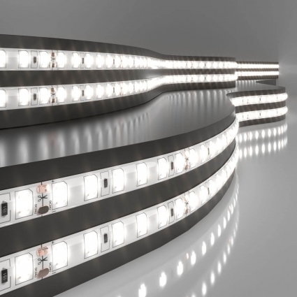 Светодиодная влагозащищенная лента Elektrostandard 9,6W/m 120LED/m 2835SMD дневной белый 5M 4690389167539, цвет белый, мощность 48 Вт