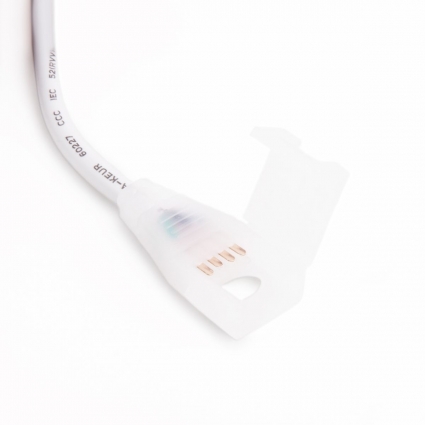 Коннектор гибкий для светодиодной ленты Elektrostandard LS002 220V RGB PSL-19 (10 шт) 4690389171086 в современном стиле, цвет белый