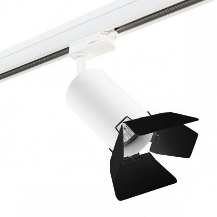 Трековый светильник Lightstar Rullo (214436+594056+202437) R3T436437 в стиле Хай-тек, цвет белый