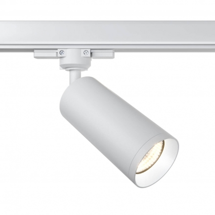 Трековый светильник Maytoni Technical Focus TR028-3-GU10-W в современном стиле, цвет белый