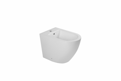 Биде напольное SantiLine SL-5051 цвет белый, овальное, 36x56 см