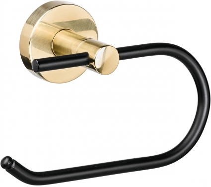 Держатель туалетной бумаги Moroshka Oro Nero 925-105-01 подвесной,  в стиле ретро