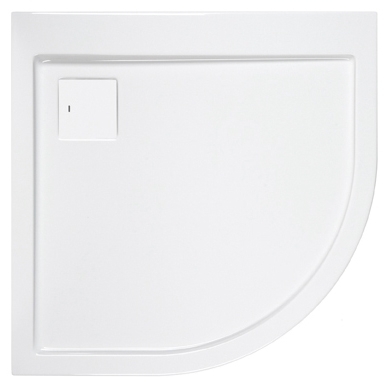 Поддон для душа Sanplast BP/Space 80x80 четверть круга, низкий