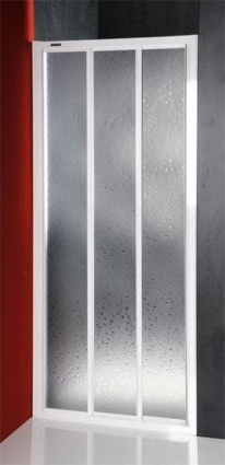 Душевая дверь в нишу Sanplast DTR (700-750)x1850 пластик раздвижная, стекло матовое