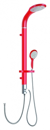 Душевая стойка Gllon SL095LR-A штанга 106 см, шланг 150 см
