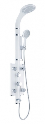 Душевая панель Gllon SL094-3-W шланг 150 см, 5 режимов
