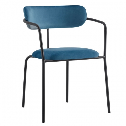 Стул bradexhome Ant темно-бирюзового цвета 58x54x79 см,  стиль скандинавский