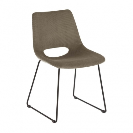 Стул La Forma Ziggy песочного цвета 49x55x78 см,  стиль скандинавский