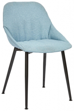 Стул RHOME_Import Leya Blue голубого цвета 56x50x83 см,  стиль скандинавский