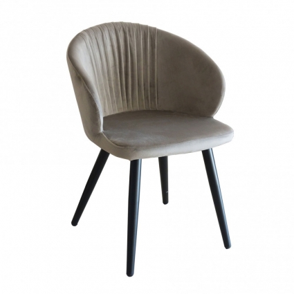 Стул bradexhome Verona табачно-серого цвета 56x55x78 см,  стиль современный