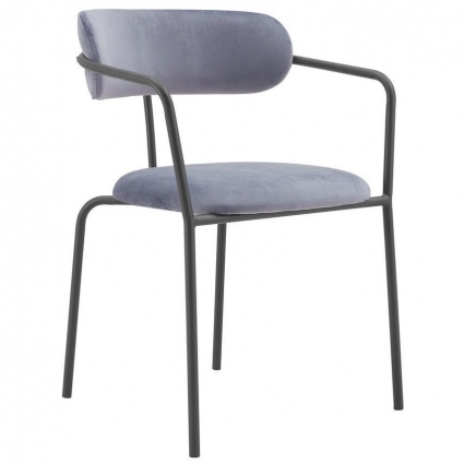 Стул bradexhome Ant серого цвета 57x54x79 см,  стиль скандинавский
