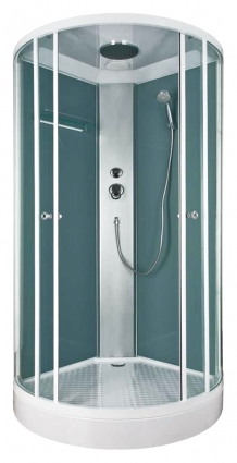 Душевая кабина Bolu Sektors BL-111/80n четверть круга, стекло прозрачное, c крышей