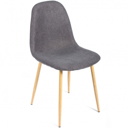 Стул bradexhome Comfort тёмно-серого цвета 43x46x86 см,  стиль скандинавский