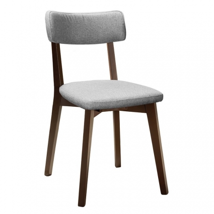 Стул RHOME Эрик серого цвета 46x57x81 см,  стиль скандинавский