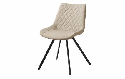 Обеденный стул E-style Carol с белым сидением, 48x57x82 см,  стиль скандинавский