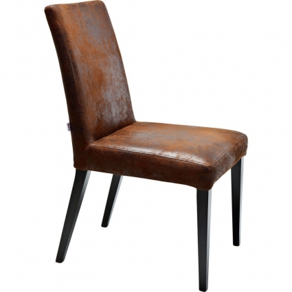 Стул мягкий KARE DESIGN Casual коричневого цвета 45x58x90 см,  стиль классический