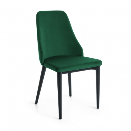 Стул La Forma Roxie зеленого цвета 49x56x89 см,  стиль скандинавский