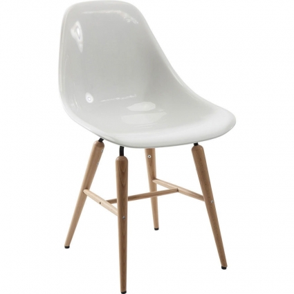 Стул KARE DESIGN Forum белого цвета 50x54x80 см,  стиль скандинавский