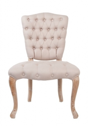 Стул Mak-interior Gamila Beige с мягкой обивкой, 61x60x100 см,  стиль классический