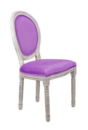 Интерьерный стул Mak-interior Volker purple пурпурного цвета 50x54x100 см,  стиль классический