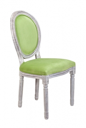 Интерьерный стул Mak-interior Volker original green зеленого цвета 50x54x100 см,  стиль классический