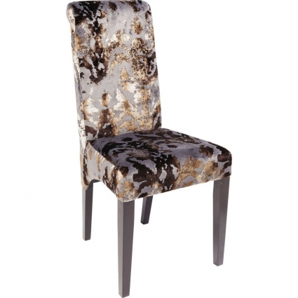 Стул KARE DESIGN Chiara серого цвета 47x67x100 см,  стиль современный